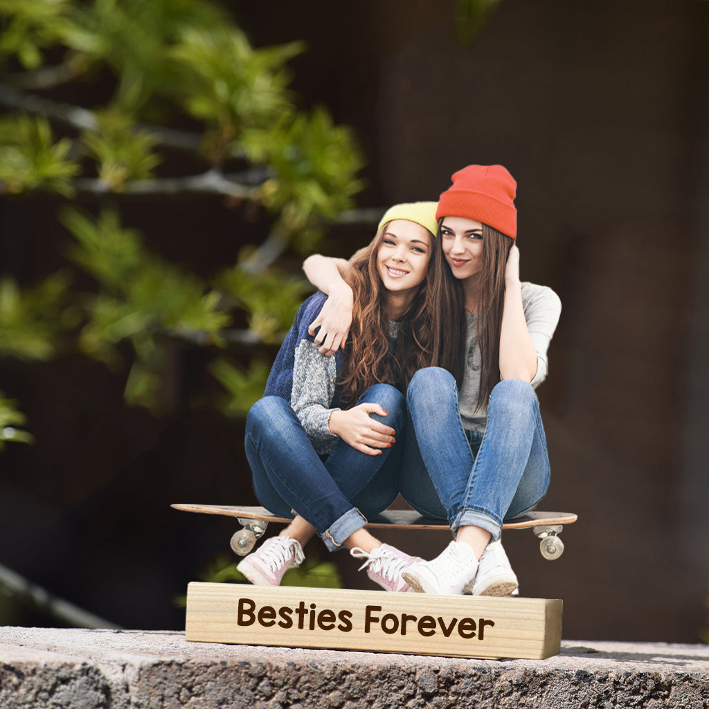 Individuelle Fotoplakette – Personalisierte Familienfotoplakette