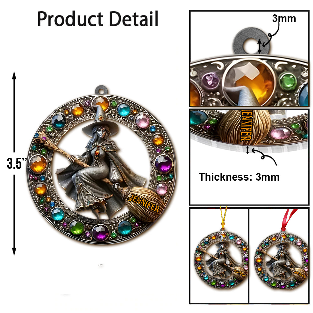 Beautiful Witch - Personalized Witch Ornament