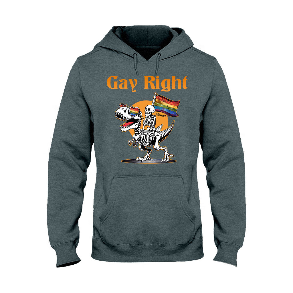 Gay Right – Personalisiertes LGBT-Unterstützungs-T-Shirt und Hoodie