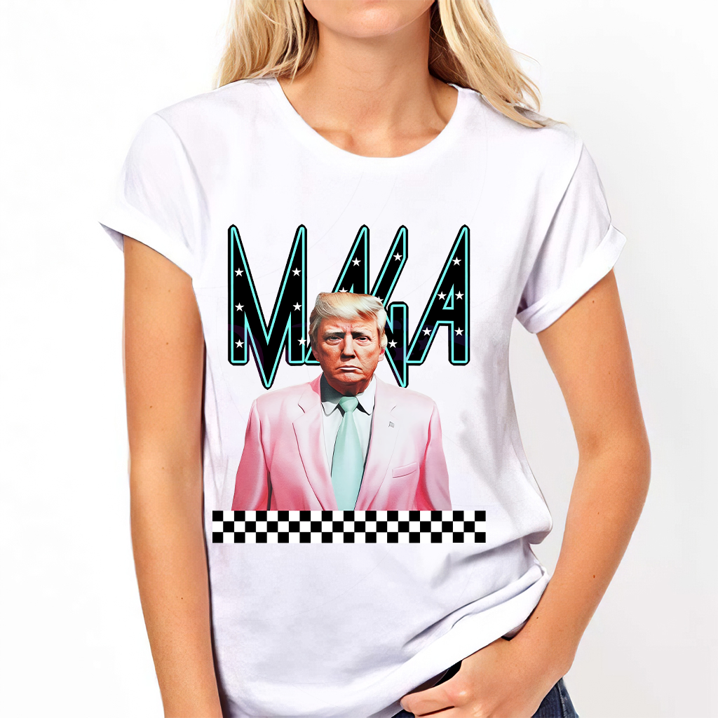 „Make America Great Again“-T-Shirt mit Donald-Daddy-Motiv, Trump-2024-Shirt, MAGA-Shirt, Wahl-Shirts