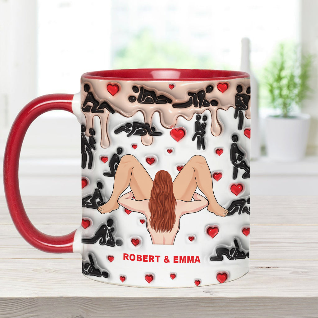 Spuck drauf! - Personalisierte Tasse für Paare