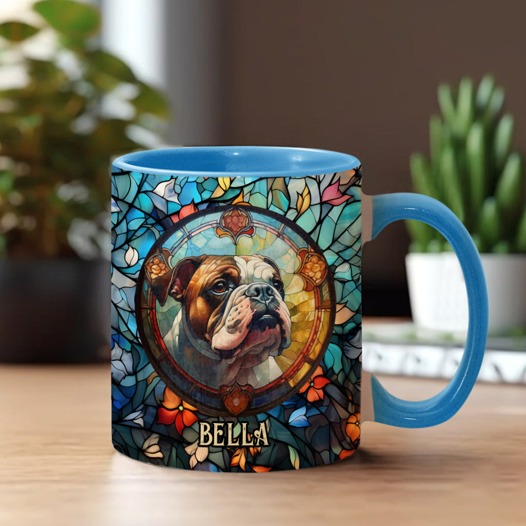 Love My Dog - Personalized Dog Accent Mug