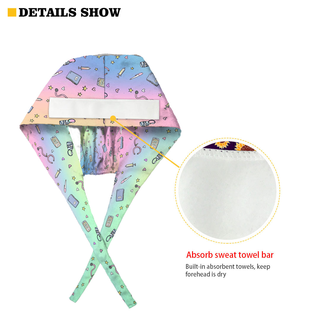 Nurse Life – Personalisierte OP-Haube für Pflegekräfte