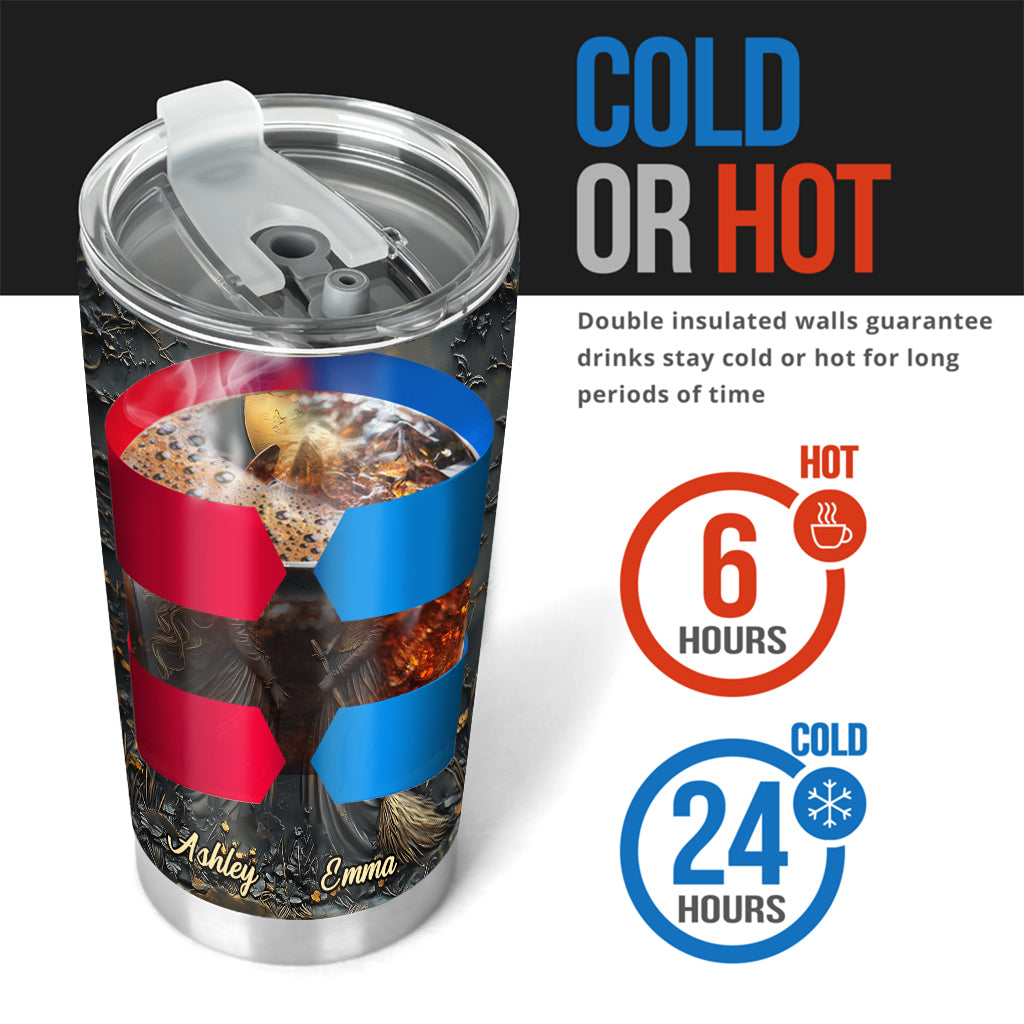 Hexen von Natur aus, Zicken aus Überzeugung – personalisierter Bestie-Becher