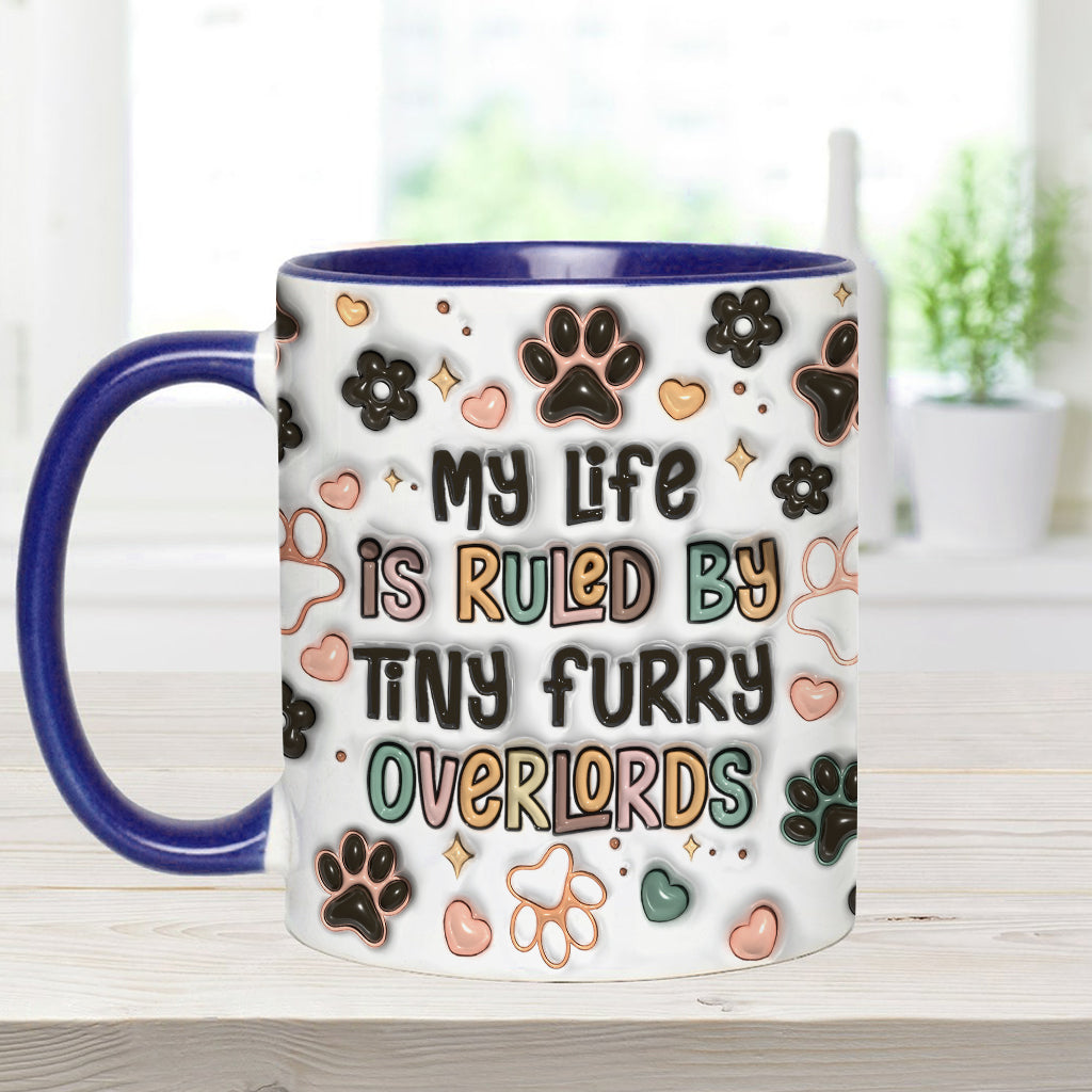 Winzige pelzige Herrscher – Personalisierte Tasse mit Katzenmotiv
