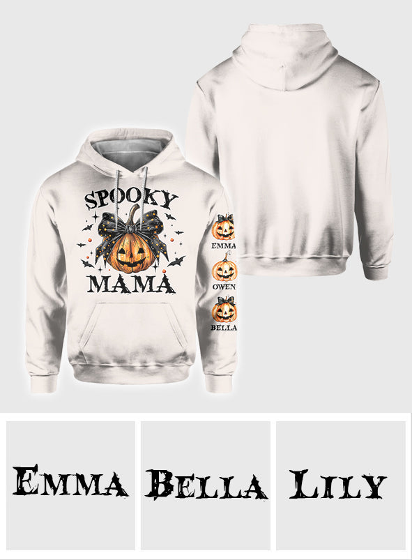 Gruselige Mama – Personalisiertes Mutter-Shirt