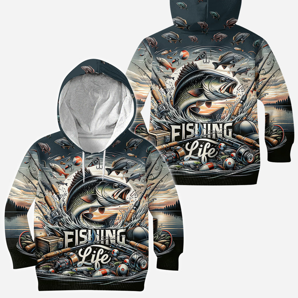 Fishing Life - Fishing All Over Shirt