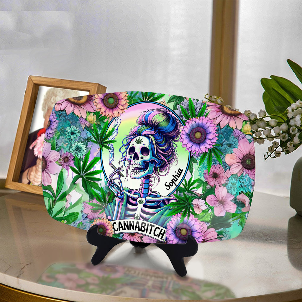 Cannabitch – Personalisiertes Weed-Kennzeichen