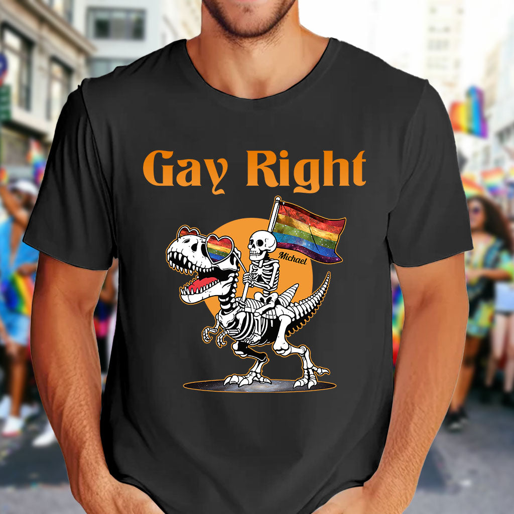 Gay Right – Personalisiertes LGBT-Unterstützungs-T-Shirt und Hoodie
