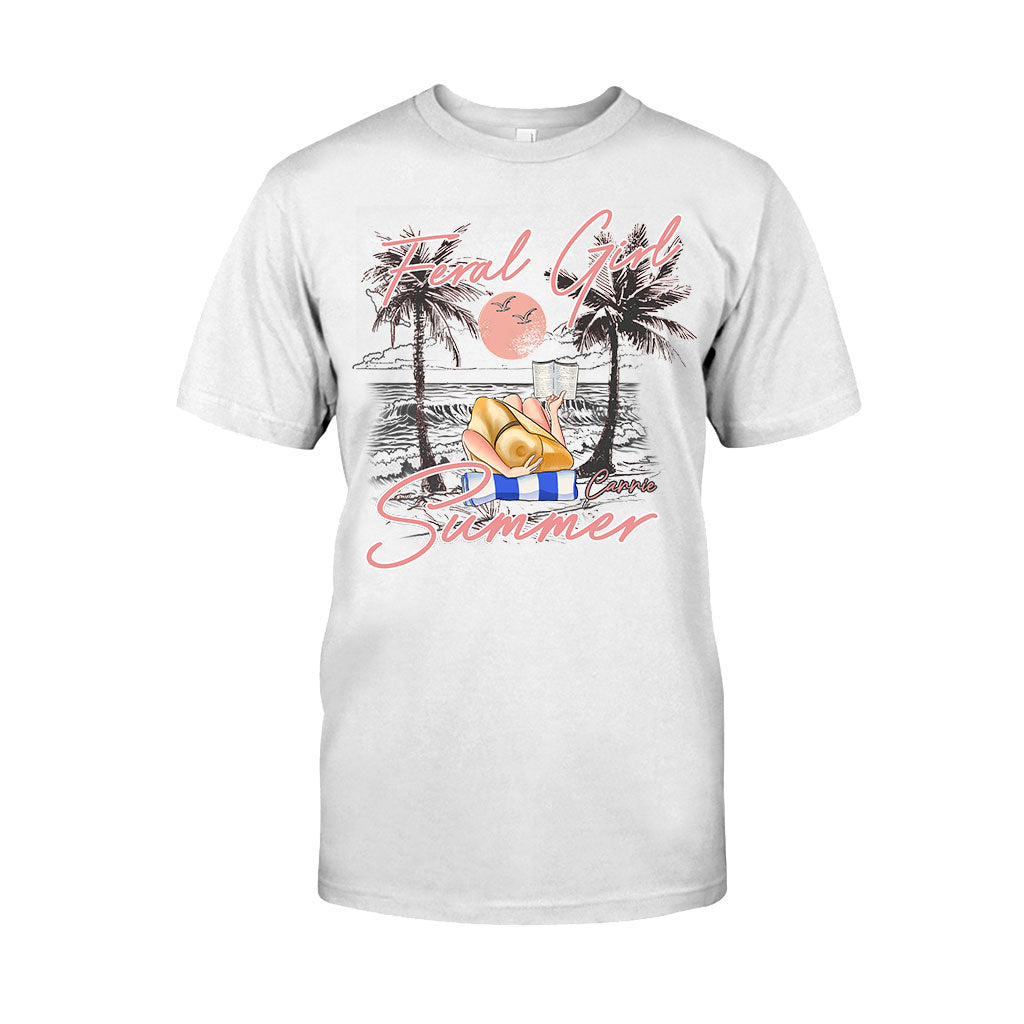 Feral Girl – Personalisiertes T-Shirt und Hoodie für Meeresliebhaberinnen