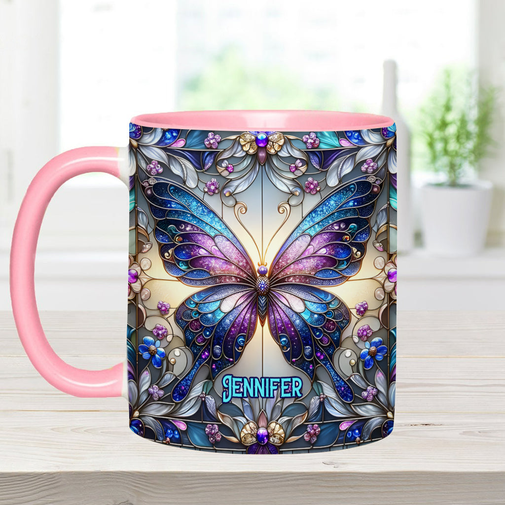 A Big Piece Of My Heart - Personalized Memorial Accent Mug