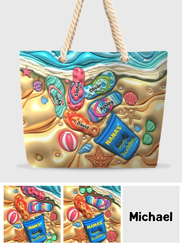 Nana's Beach Buddies – Personalisierte Strandtasche für Oma