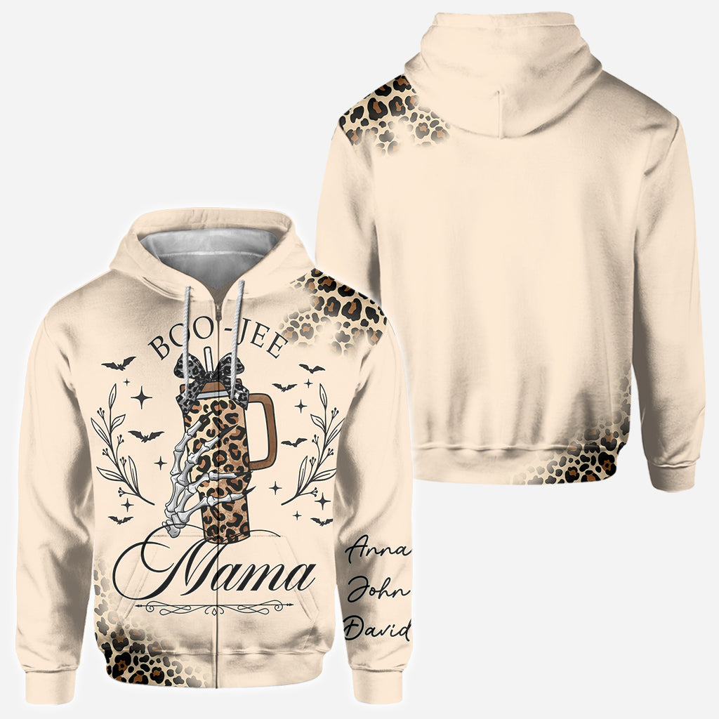 Boojee Mama/ Mimi/ Mom... - Personalisiertes Mutter-Shirt mit Rundumdruck