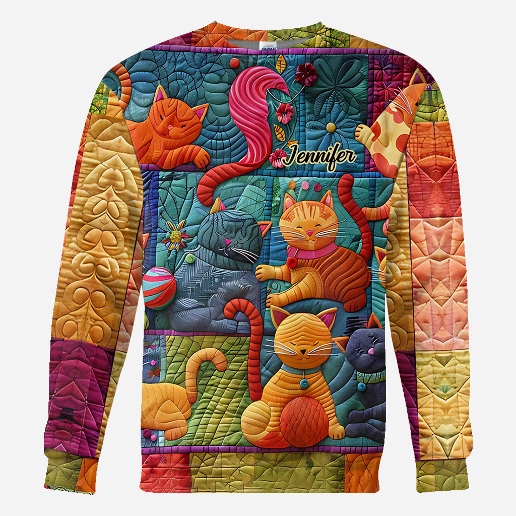 Wunderschöne Katzen – Personalisiertes T-Shirt mit Katzenmotiv