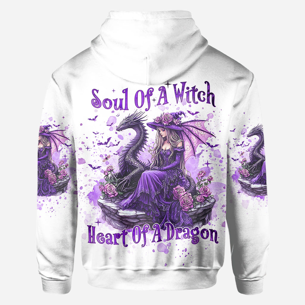 Seele einer Hexe, Herz eines Drachen – Personalisiertes Hexen-Shirt