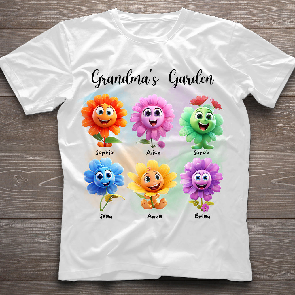 Omas Garten – Personalisiertes Oma-T-Shirt und Hoodie