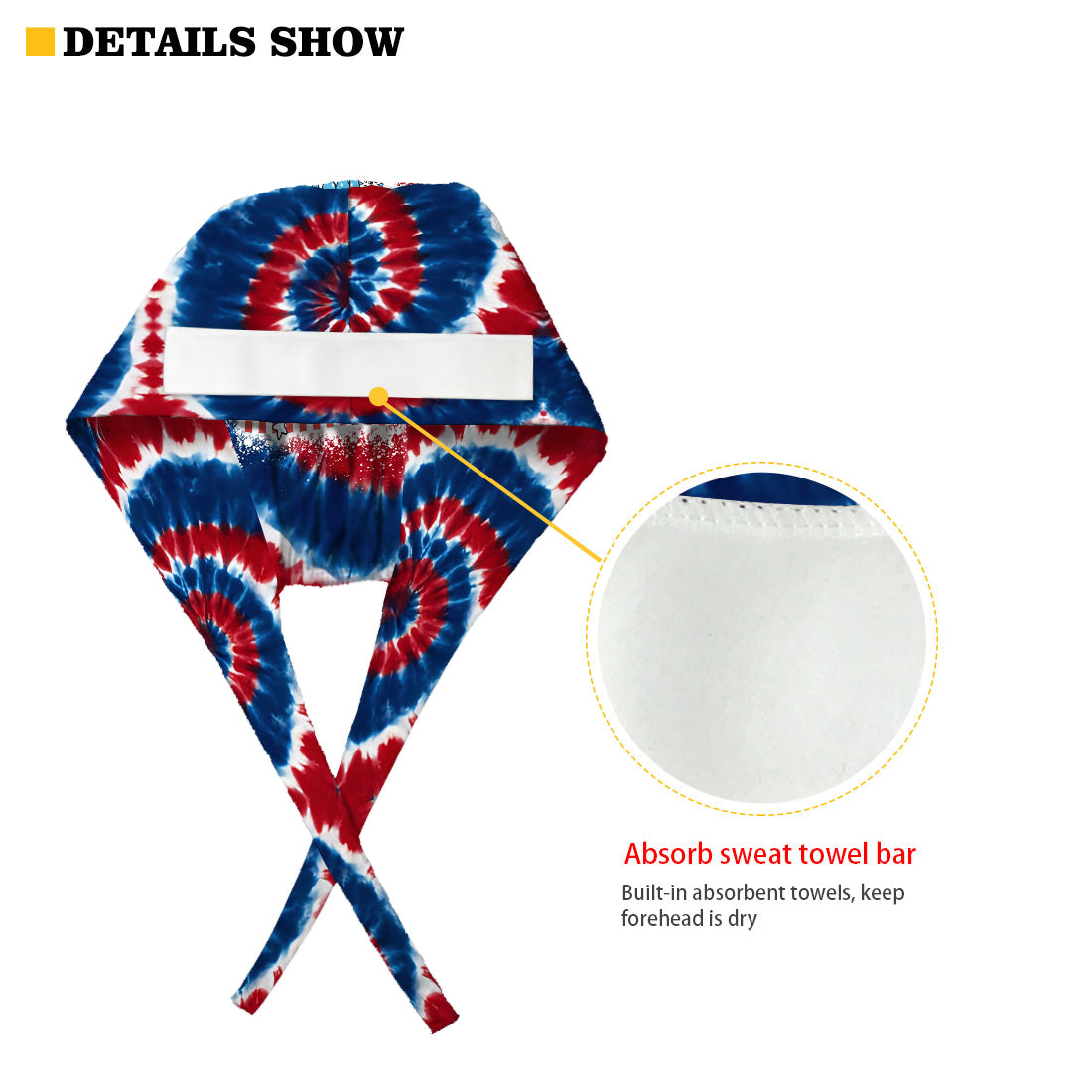 Krankenschwesterleben 4. Juli – Personalisierte OP-Haube für Krankenschwestern