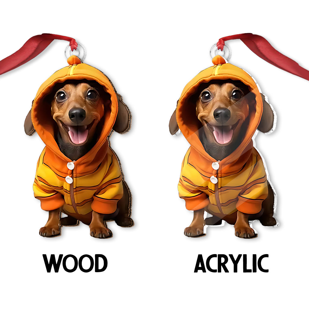 Ich liebe meine Hunde – Personalisierter Hunde-Anhänger in individueller Form