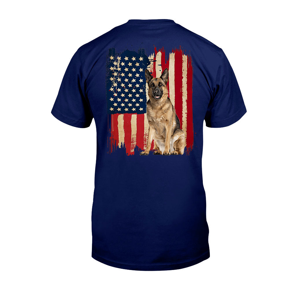 Welpenflagge – Personalisiertes Hunde-T-Shirt und Hoodie