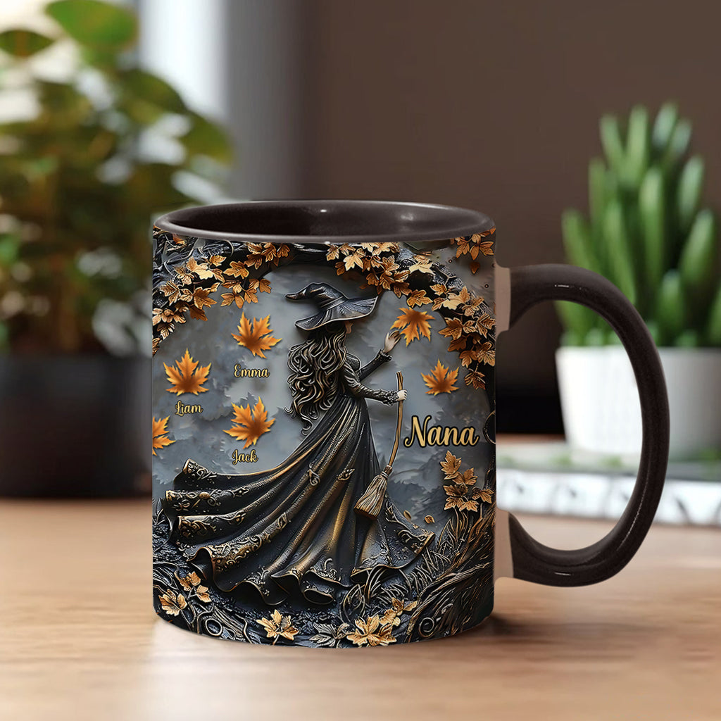 Fröhliches Halloween – personalisierte Tasse mit Oma-Akzent
