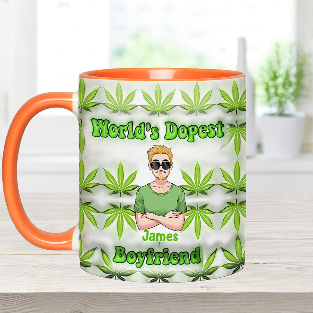 Best Buds - Personalized Weed Accent Mug