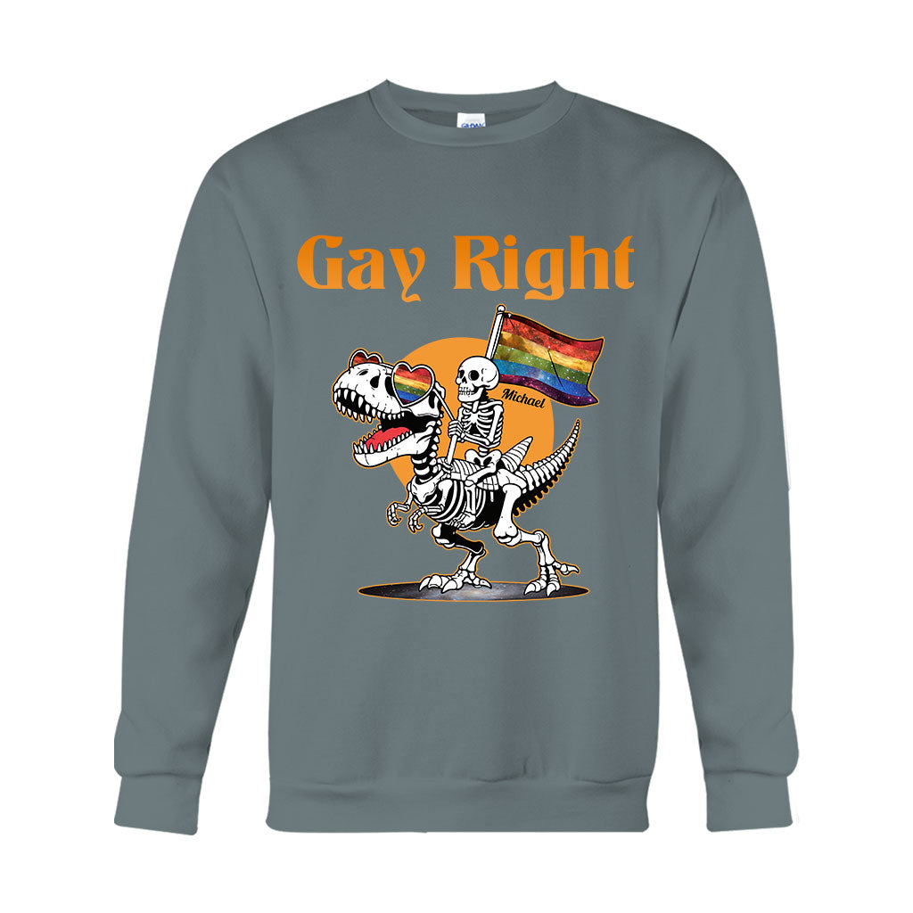 Gay Right – Personalisiertes LGBT-Unterstützungs-T-Shirt und Hoodie