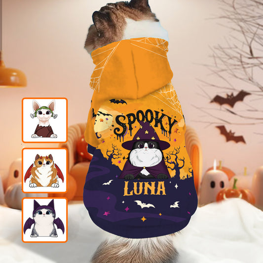 Gruseliger Hunde- und Katzen-Hoodie – Personalisierter Hunde- und Haustier-Hoodie