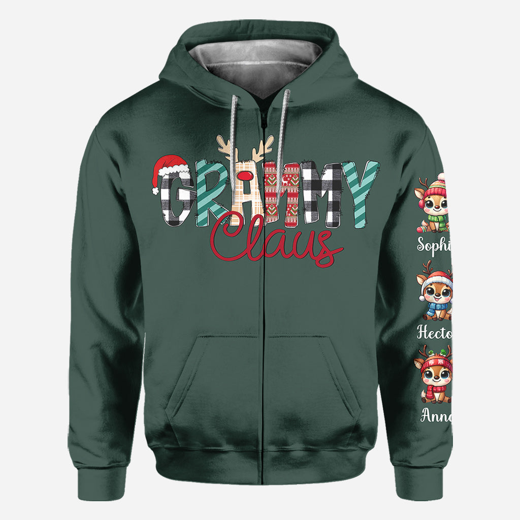 Grammy Claus - Personalisiertes Oma-Shirt