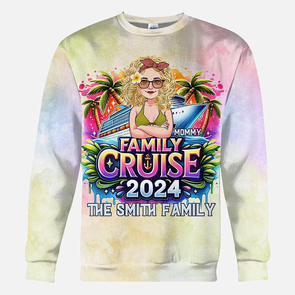 Family Cruise - Personalized Cruising All Over Shirt