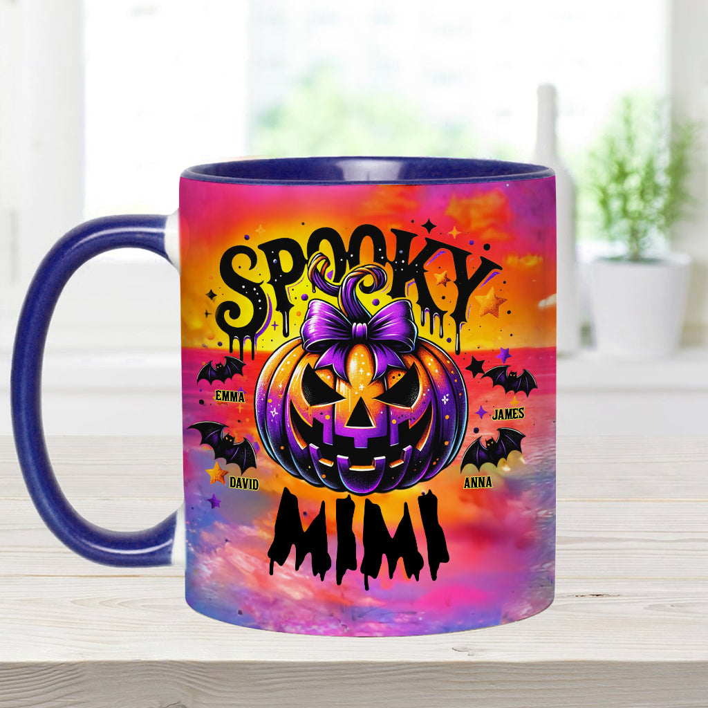 Gruselige Oma - Personalisierte Tasse mit Oma-Akzent