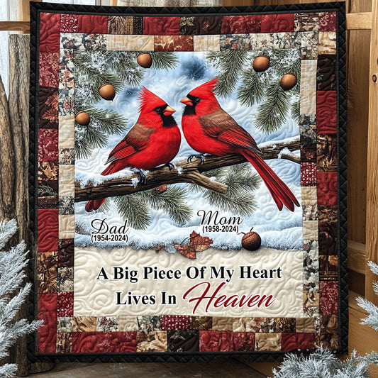 Ich bin immer bei dir – personalisierte Gedenkdecke