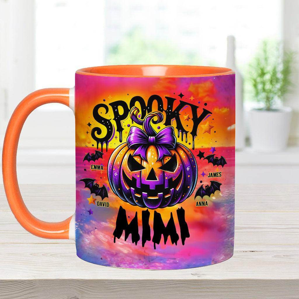 Gruselige Oma - Personalisierte Tasse mit Oma-Akzent