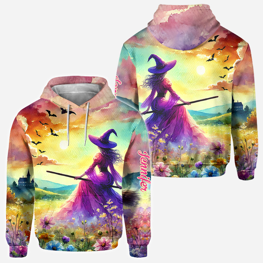 Wunderschöne Hexe – Personalisiertes Hexen-Shirt