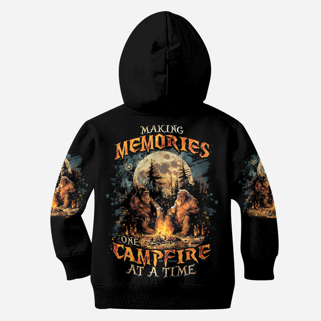 Making Memory One Campfire At A Time - Personalized Camping Hoodie and Leggings