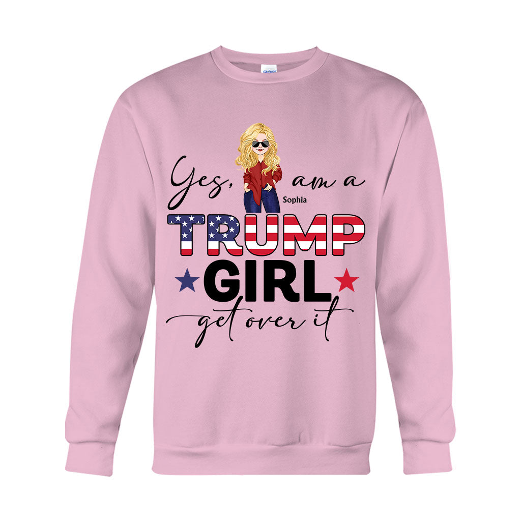Trump Girl 2024 – Personalisiertes T-Shirt und Hoodie