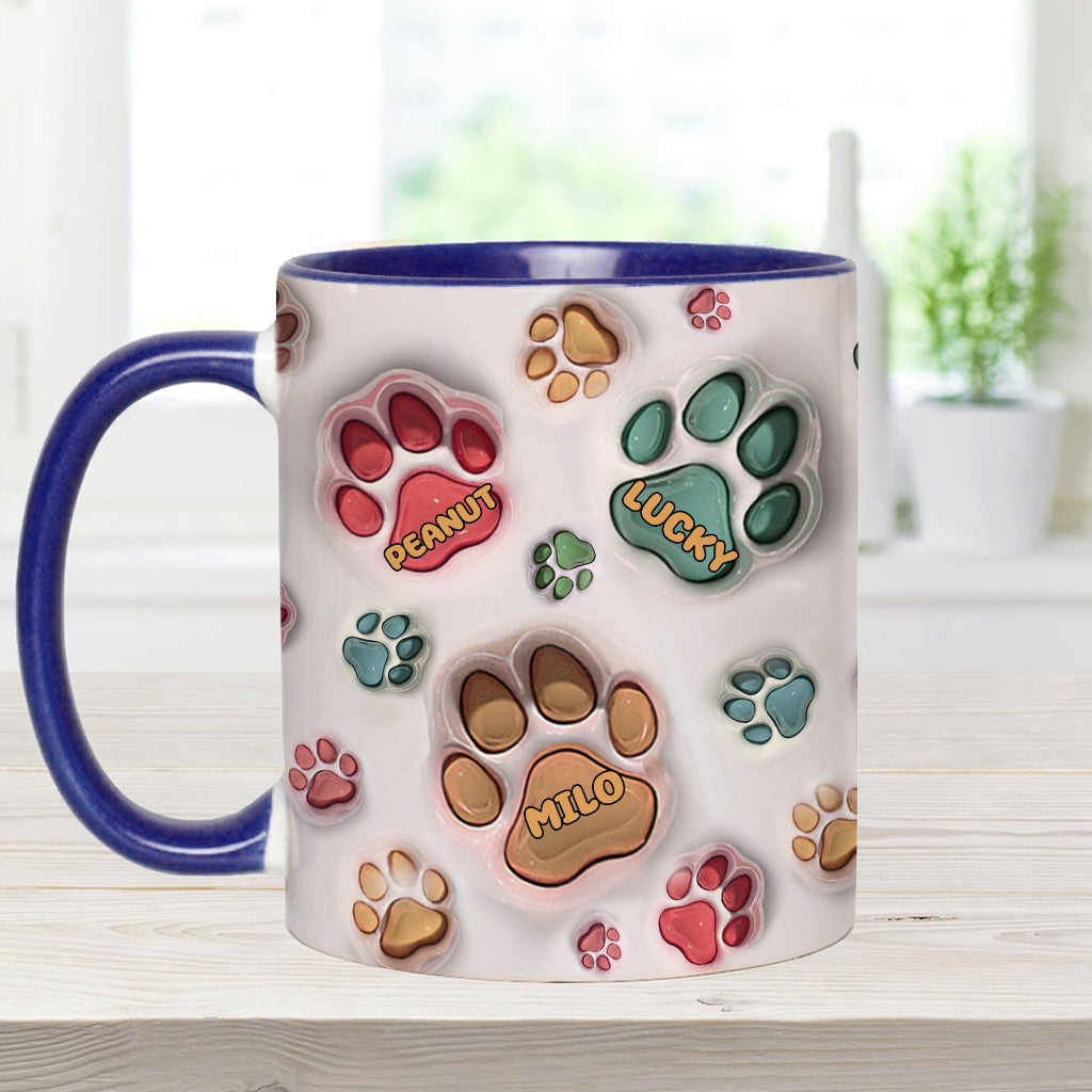 Die beste Hundemama, der beste Hundepapa, die beste Katzenmama, der beste Katzenpapa aller Zeiten – personalisierte Tasse mit Hundemotiv