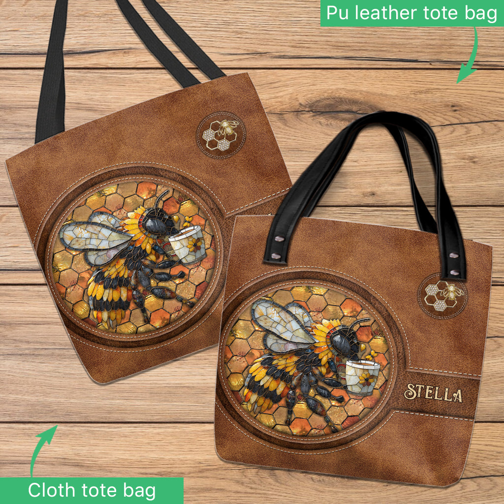 Liebe Bienen – Personalisierte Bienen-Tragetasche