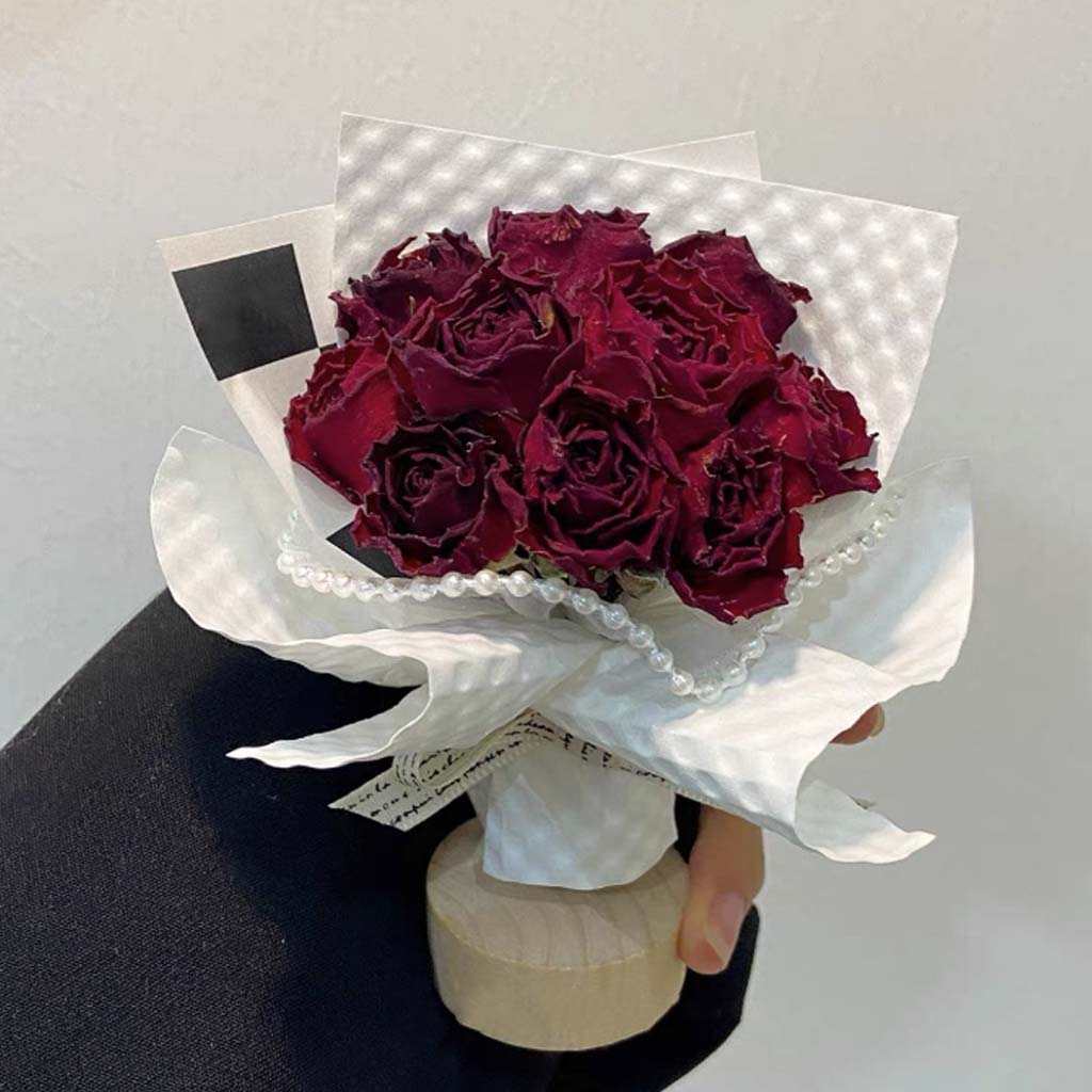 Mini-Strauß getrockneter Blumen – Personalisierter Auto-Lufterfrischer mit Trockenblumenclip