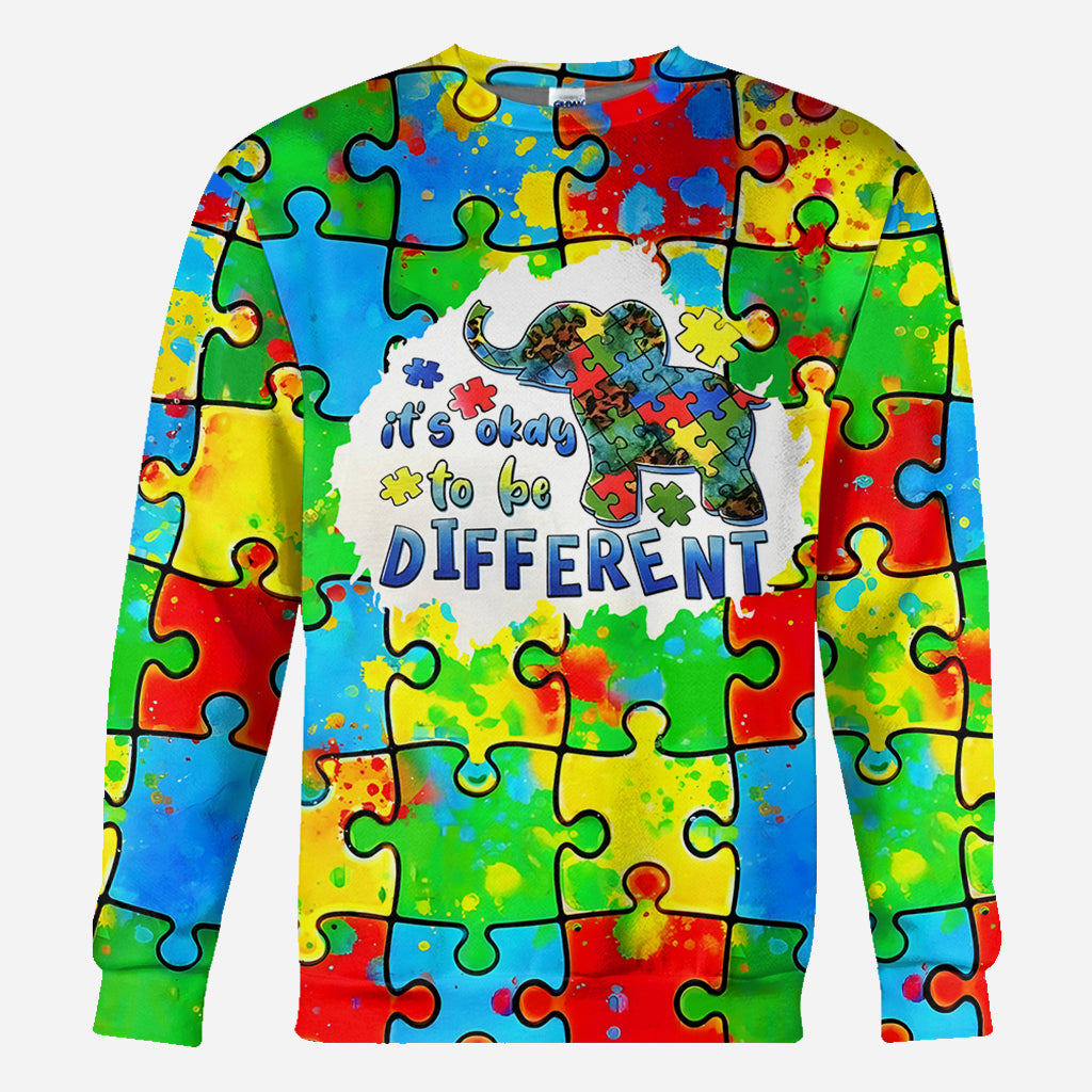 Es ist okay, anders zu sein – T-Shirt zur Sensibilisierung für Autismus