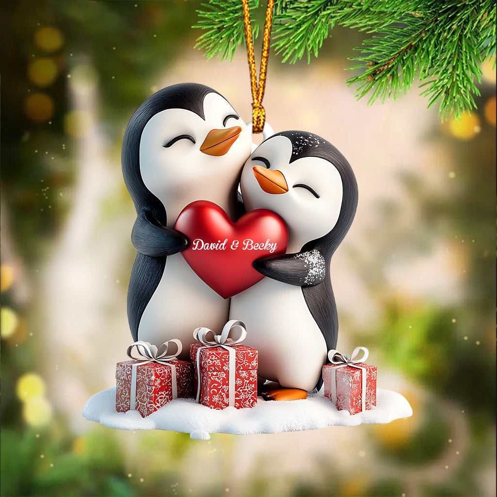 Du und Ich zu Weihnachten – Personalisierter Weihnachtsschmuck für Paare