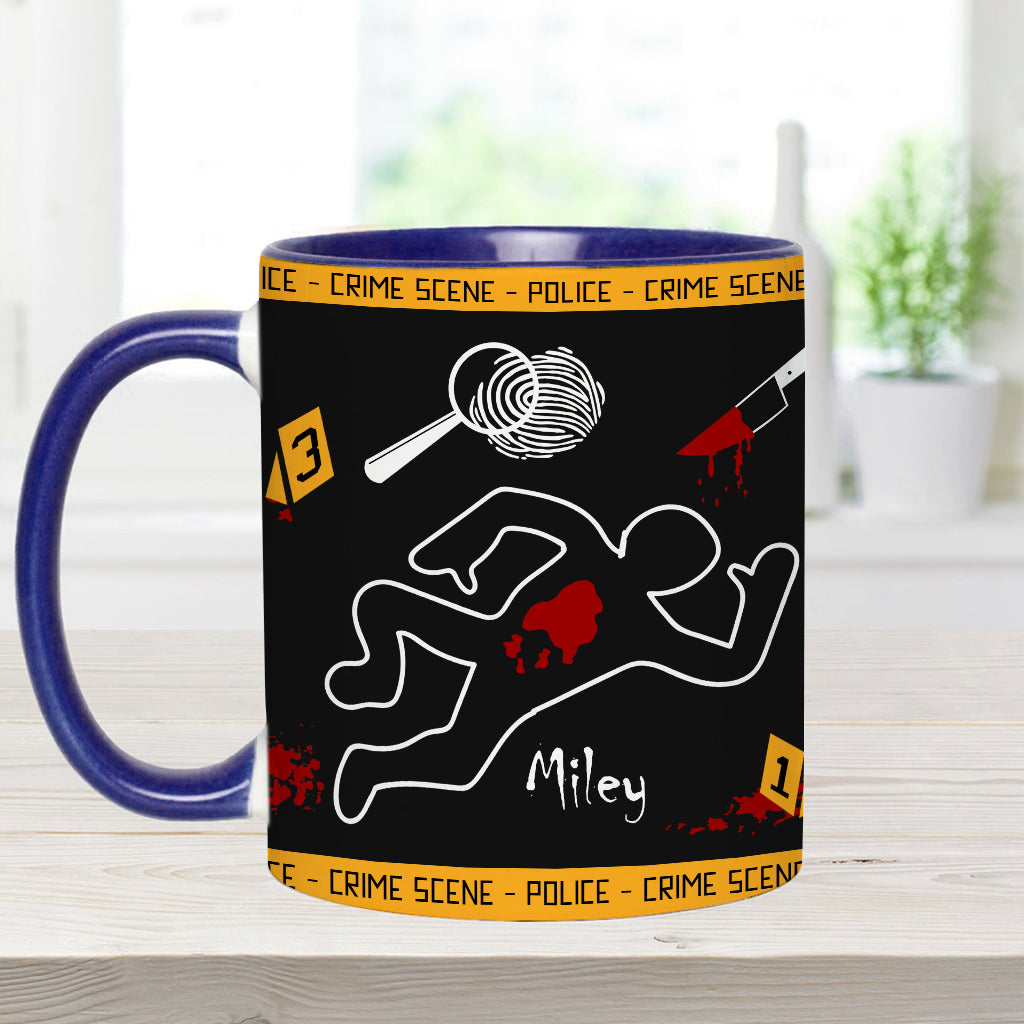 Das ist meine Tasse zum True-Crime-Schauen – personalisierte Tasse