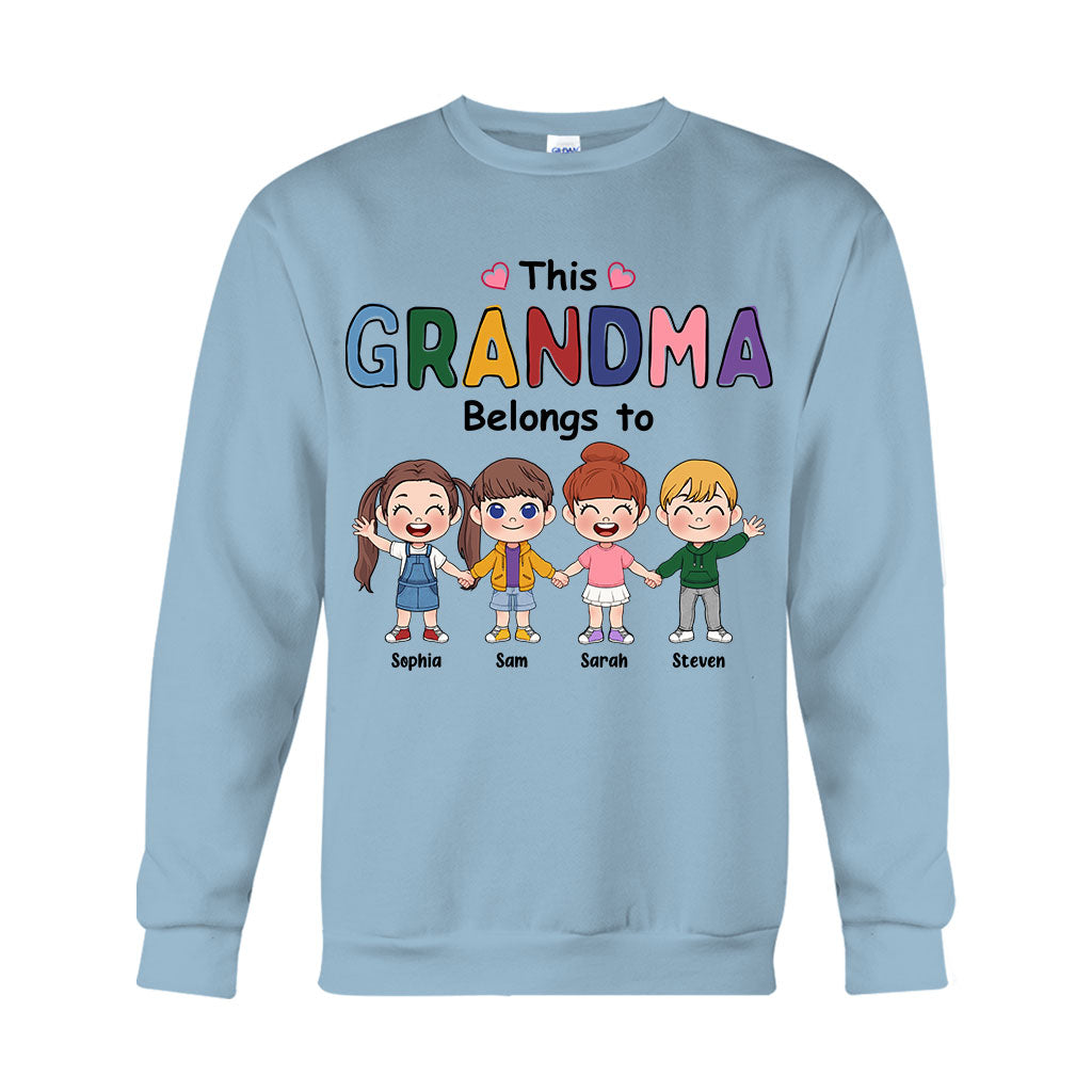 Dieses Oma-Shirt gehört zu – personalisiertes Oma-T-Shirt und Hoodie