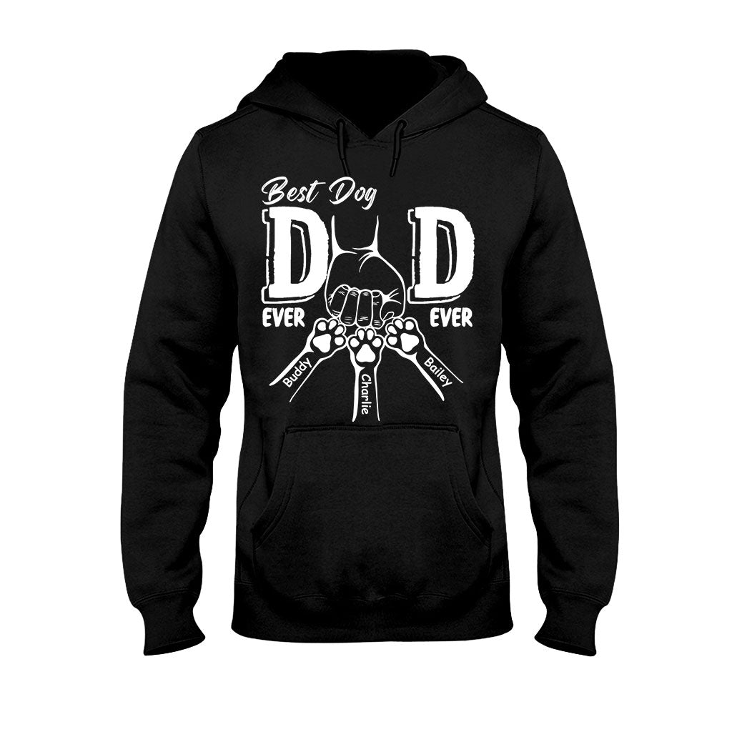 Der beste Hundepapa aller Zeiten – personalisiertes Hunde-T-Shirt und Hoodie