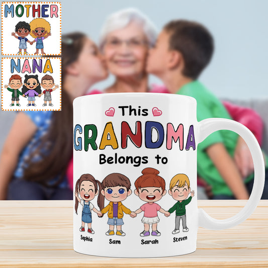 Diese Tasse gehört Oma - Personalisierte Oma-Tasse