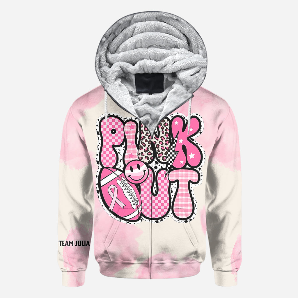 Pink Out – Personalisiertes T-Shirt zur Sensibilisierung für Brustkrebs