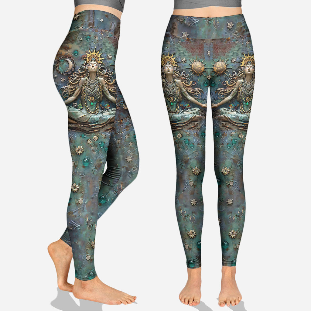 Verliere den Verstand, finde deine Seele – Personalisierter Yoga-Hoodie und Leggings