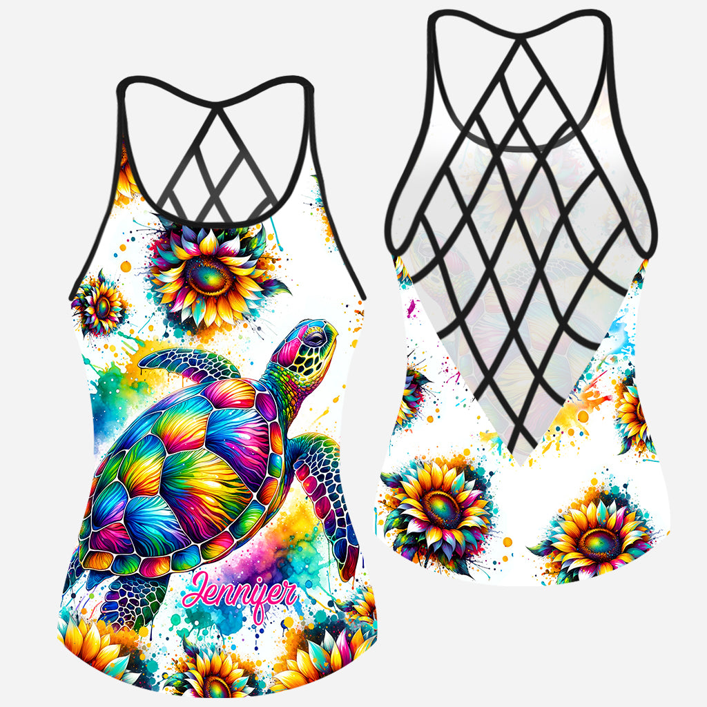 Personalisiertes Tanktop für Schildkrötenliebhaber