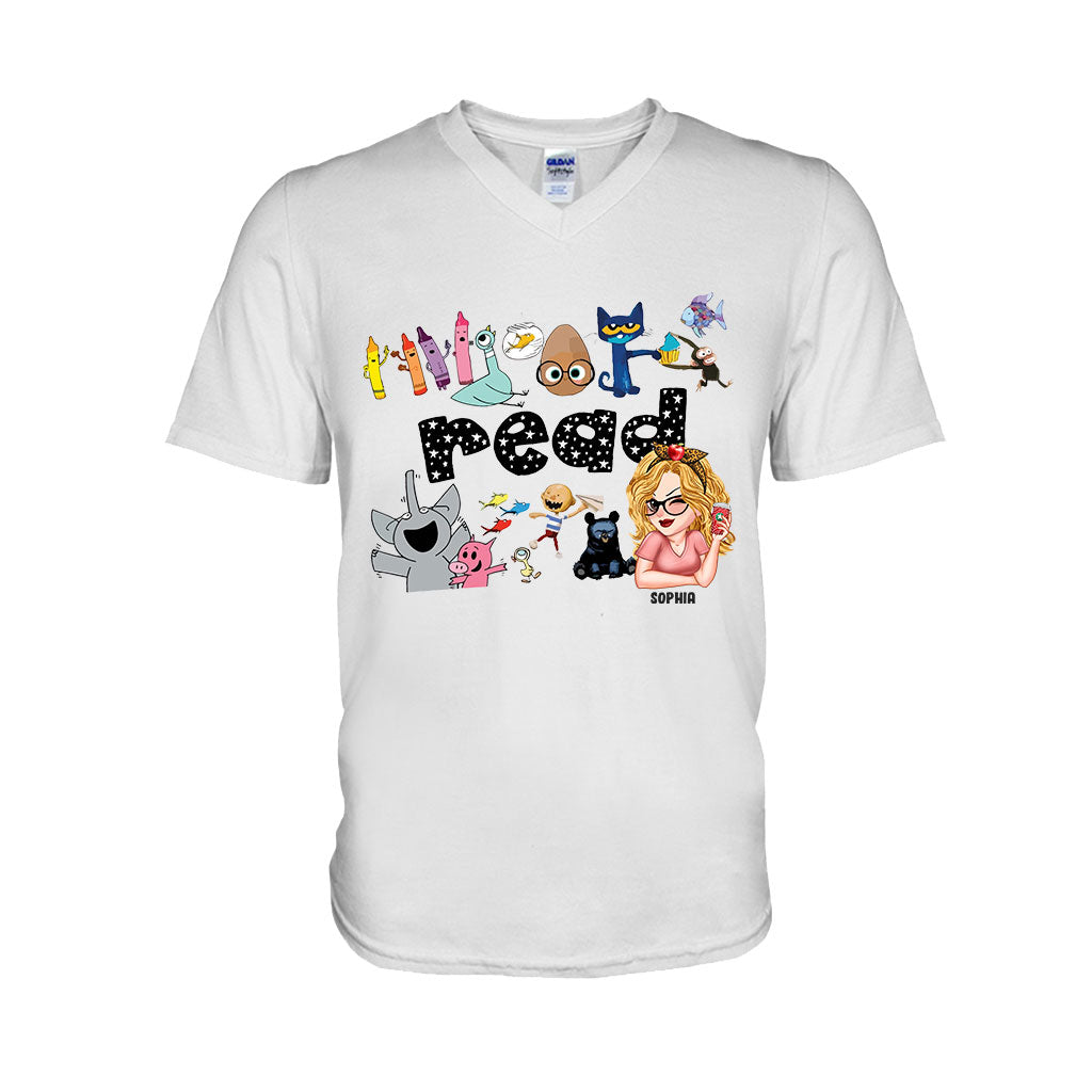 Read - Personalized Teacher T-shirt And Hoodie