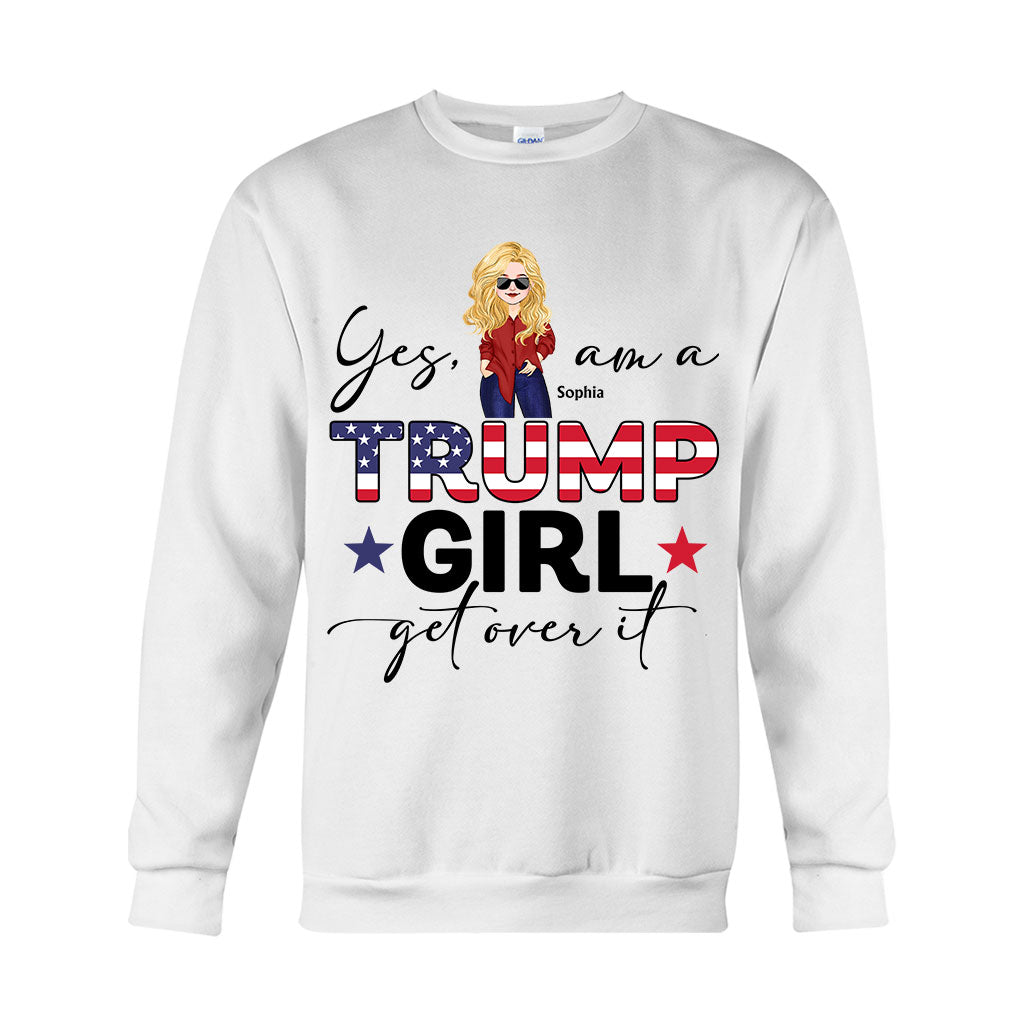 Trump Girl 2024 – Personalisiertes T-Shirt und Hoodie