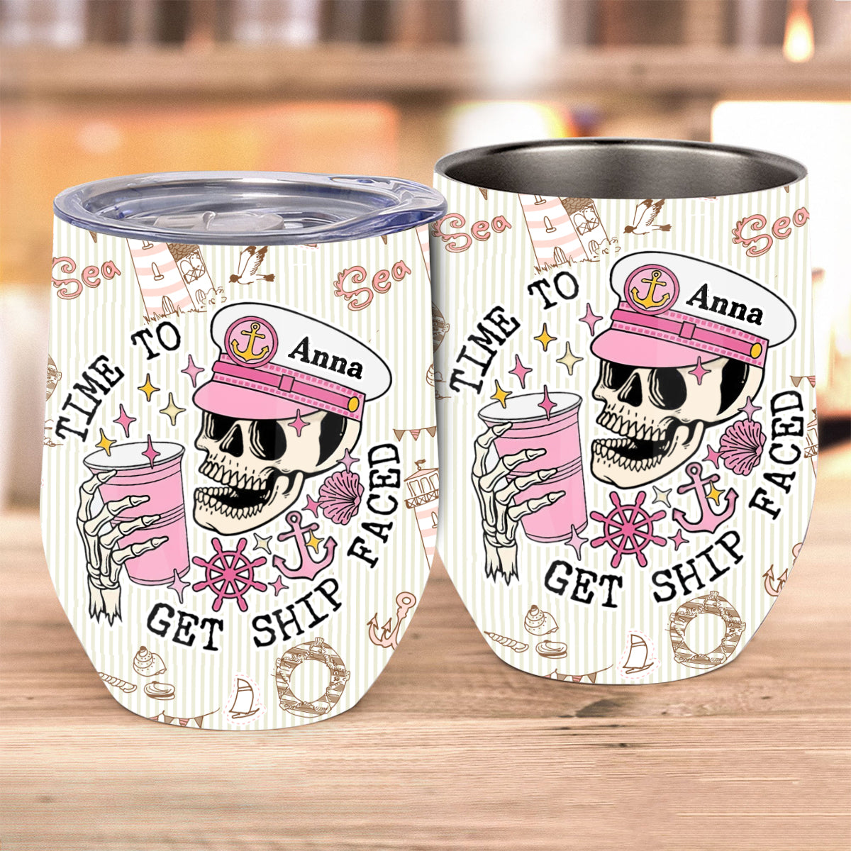 Zeit für Kreuzfahrt-Feeling – personalisierter Weinbecher